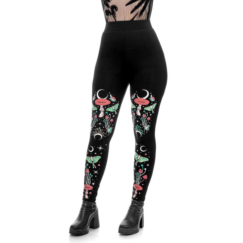 Restyle - Autumnal Equinox Leggings - Noir